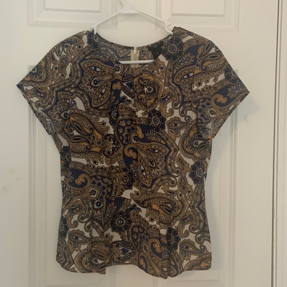 Ann Taylor Petite peplum top